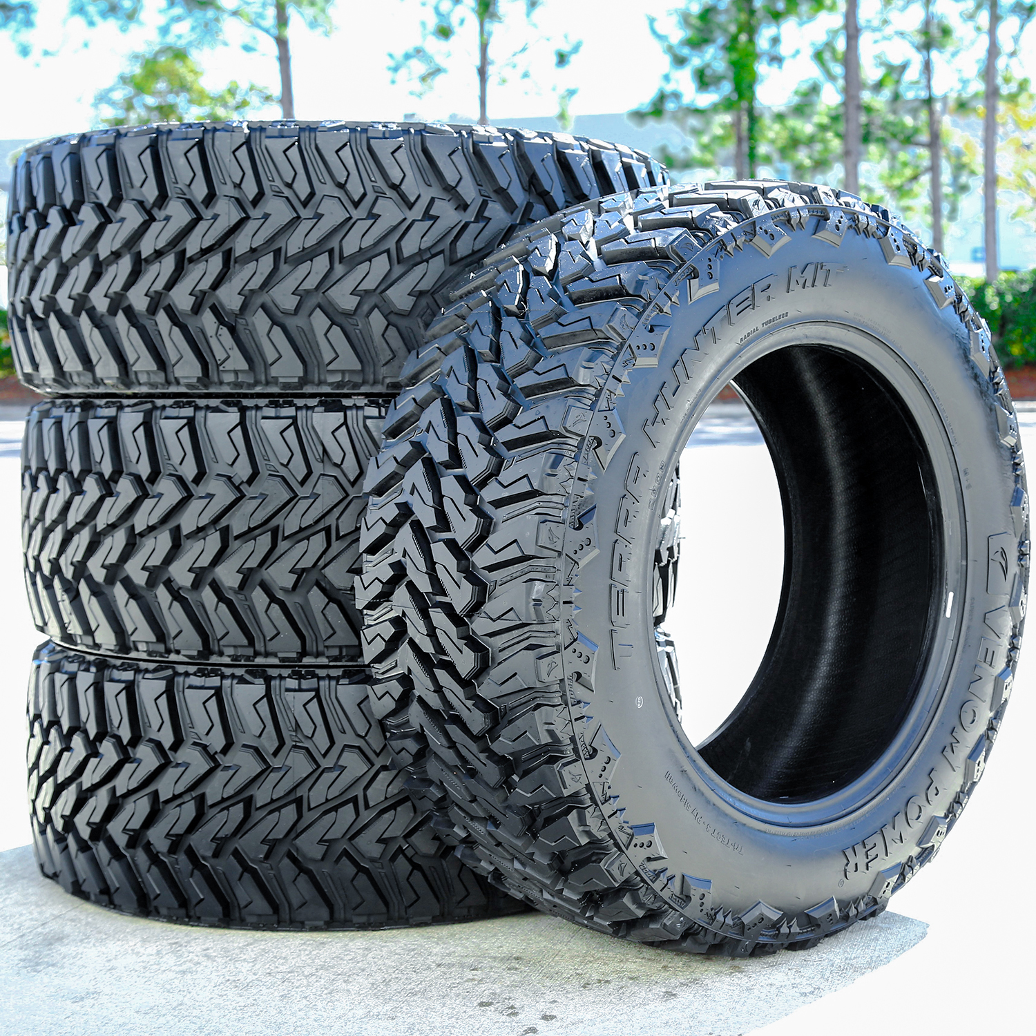Tire Venom Power Terra Hunter M/T LT 33X12.50R20 Load E 10 Ply MT Mud - Picture 8 of 10